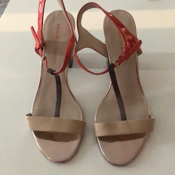 Franco Sarto Sandals Like New size 9 - Picture 1 of 3